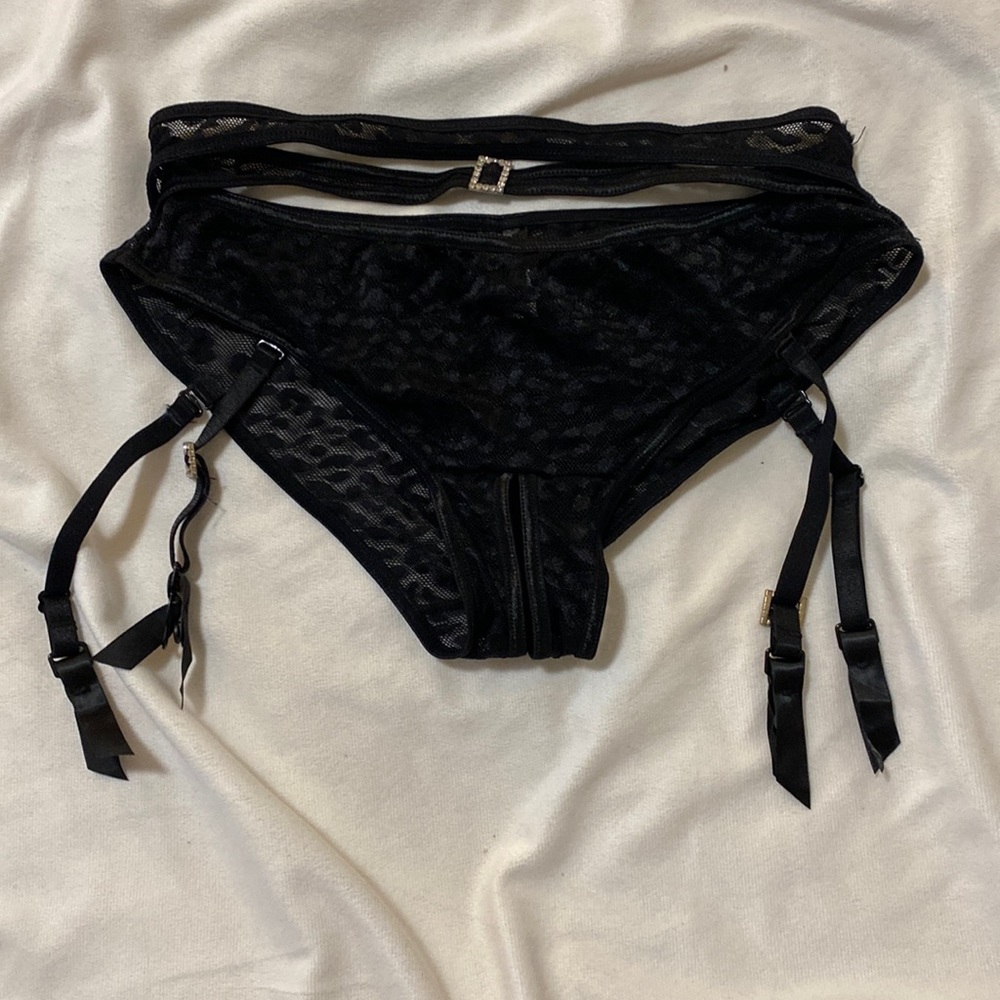 Fredrick’s Garter Belt Crotchless